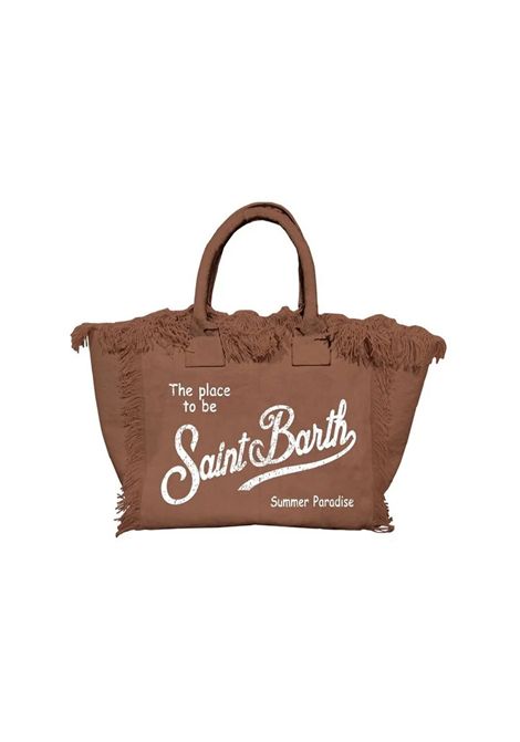 Borsa Mc2 Saint Barth donna VANITY00132H Marrone canvas logo MC2 SAINT BARTH | Borse | VANITY00132H18